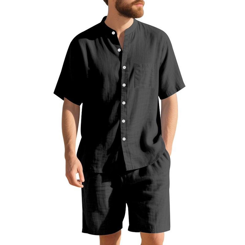 Summer Men's Linen Loose-Fit S - Linen Shirt Breathable review and price