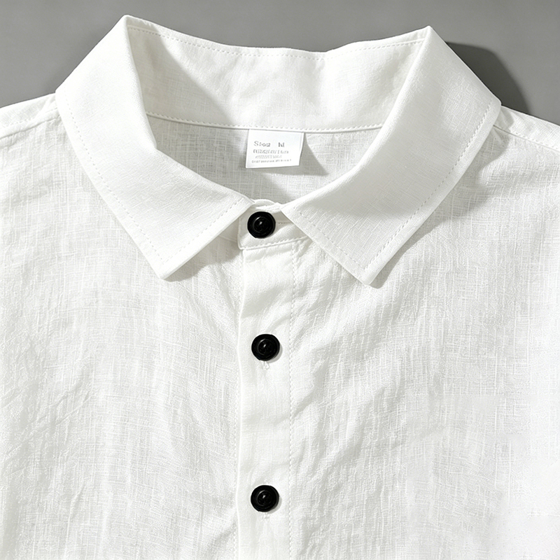 Men Linen Two Piece Outfit Sho - Linen Shirt Breathable review and price