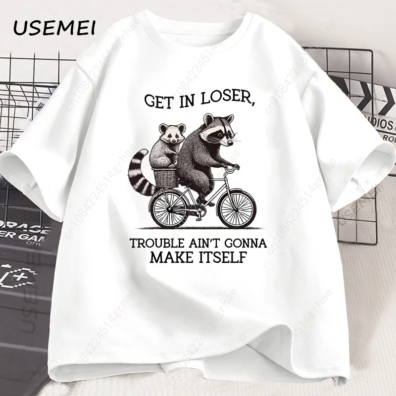 Get in Loser T Shirt Funny Rac - Tee Graphic Print review and price