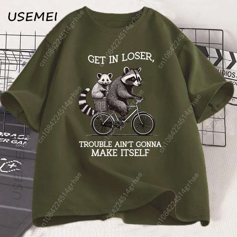 Get in Loser T Shirt Funny Rac - Tee Graphic Print review and price