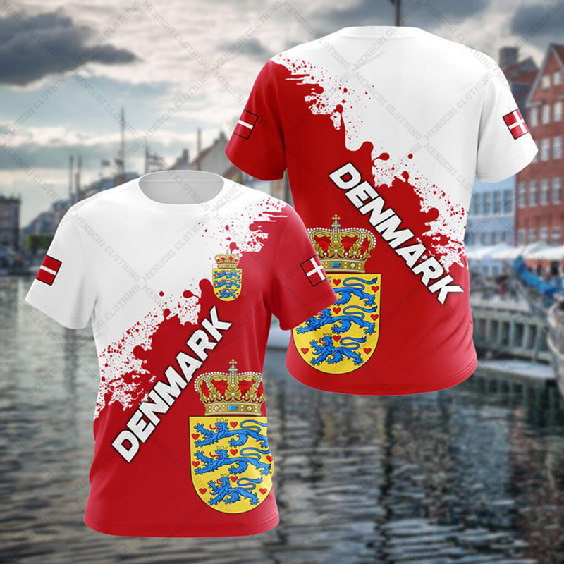 Custom Summer Casual Denmark S - Tee Graphic Print review and price