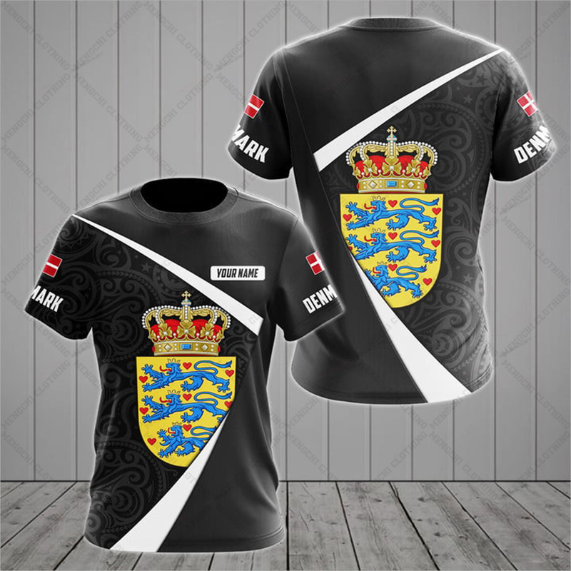 Custom Summer Casual Denmark S - Tee Graphic Print review and price
