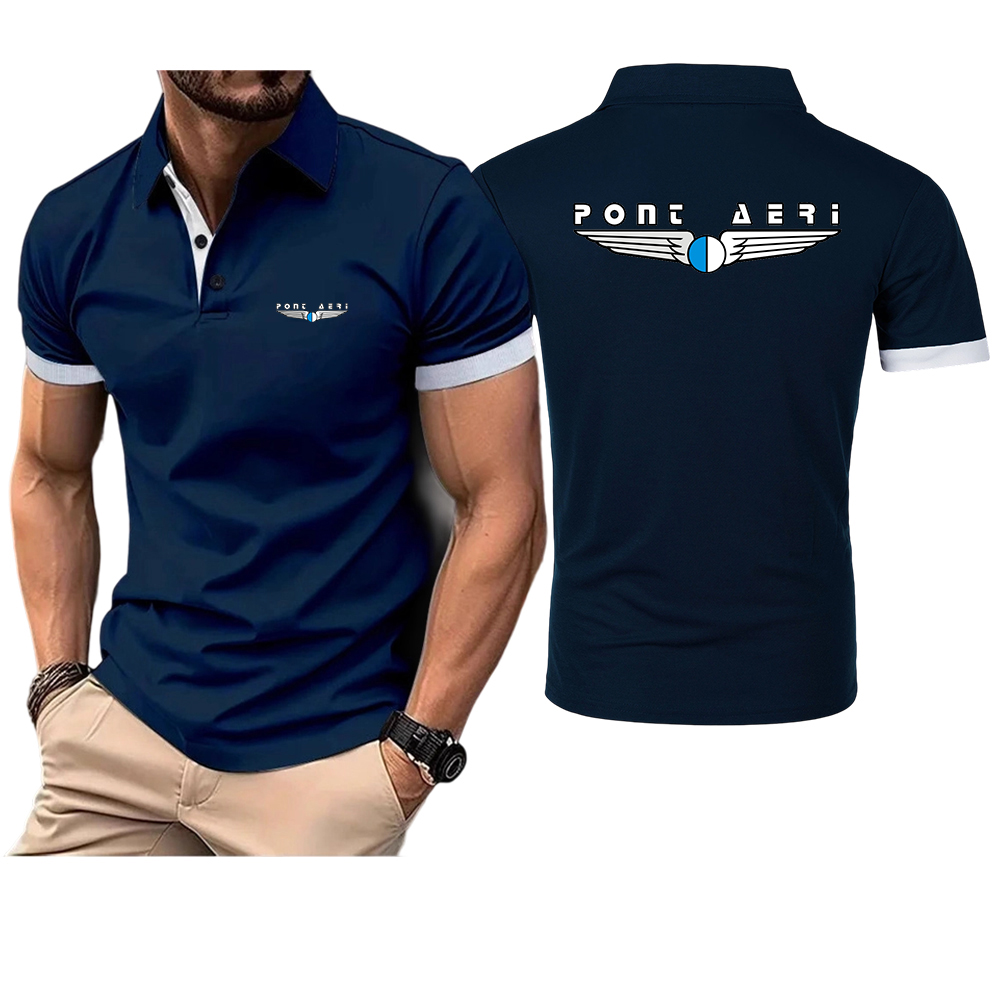 Disco Logo Pont Aeri CH Men's  - Polo Shirt Pique review and price
