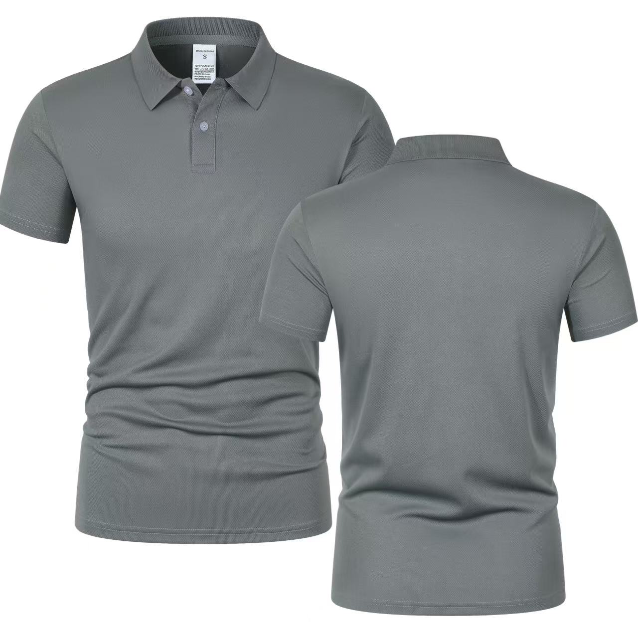 2025 New Summer Men's Short Sl - Polo Shirt Pique review and price